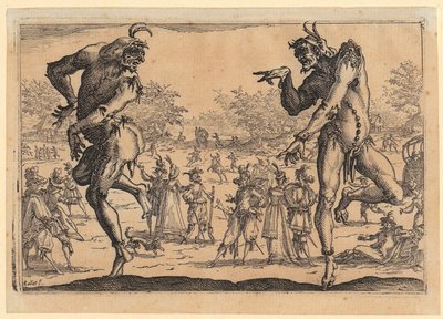 Duas calças de Jacques Callot