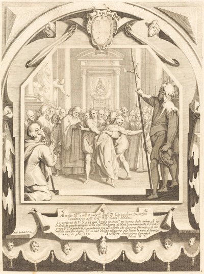 Os Possuídos de Jacques Callot after Andrea Boscoli
