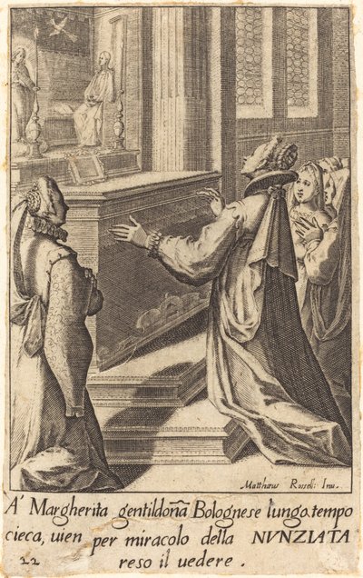 Margarida de Jacques Callot after Matteo Rosselli