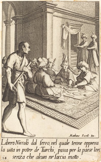 Nicolau de Jacques Callot after Matteo Rosselli