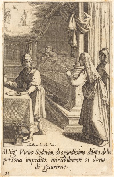 Pietro Soderini de Jacques Callot after Matteo Rosselli