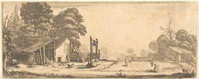 O Jardim de Jacques Callot or Follower of Jacques Callot