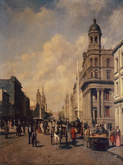Collins Street, Melbourne de Jacques Carabain