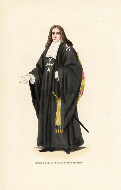 Grande Cruz dos Cavaleiros Hospitaller, Ordem de Malta, Ordem dos Cavaleiros do Hospital de São João de Jerusalém, Chevalier Grand-Croix de l