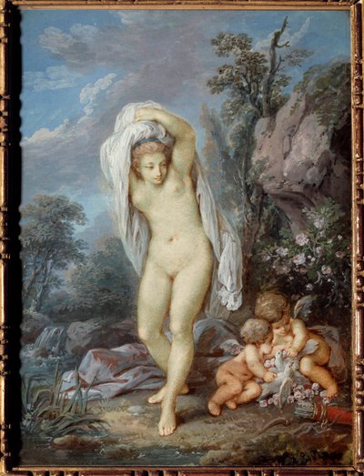 O banho de Pintura de Vénus por Jacques Charlier (1720-1790) de Jacques Charlier