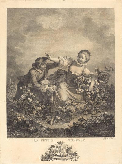 La Petite Teresa de Jacques Couché after Jacques Philippe Caresme