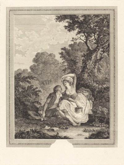 cascos de Jacques Couché after Nicolas Lavreince