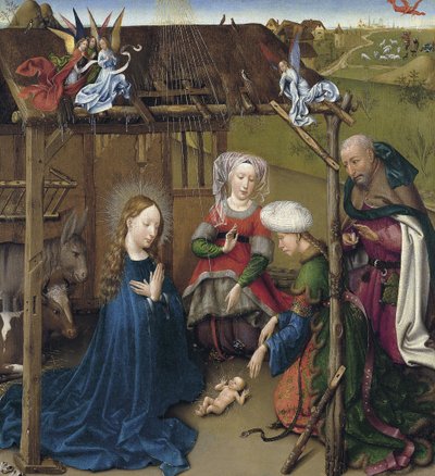 A Natividade, cerca de 1435 de Jacques Daret