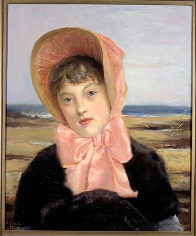 O capeline rosa de Jacques Emile (Jacques-Emile) Blanche (1861-1942) de Jacques Emile Blanche