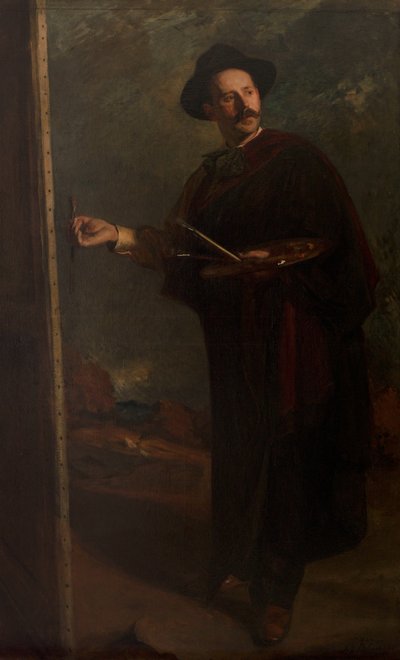Retrato de Ignacio Zuloaga y Zabaleta 1870-1945, 1900-1904 . de Jacques Emile Blanche