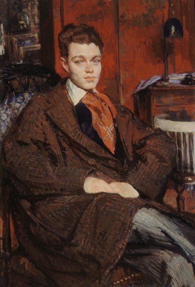 Retrato de René Crevel 1900-1935, 1928. de Jacques Emile Blanche