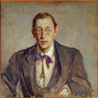 Estudo para o retrato do compositor de Igor Stravinsky de Jacques Emile Blanche