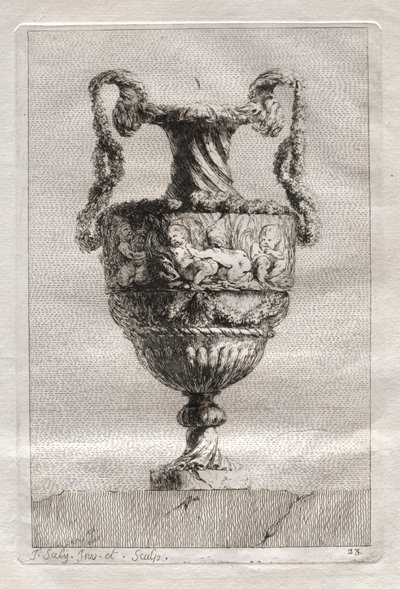 Conjunto de vasos:  Prato 23 de Jacques François Saly