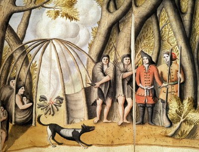 Os índios de Magalhães de Detroit de Jacques Gouin de Beauchesne