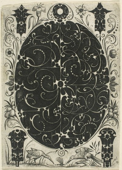 Placa Ornamental IV de Jacques Hurtu