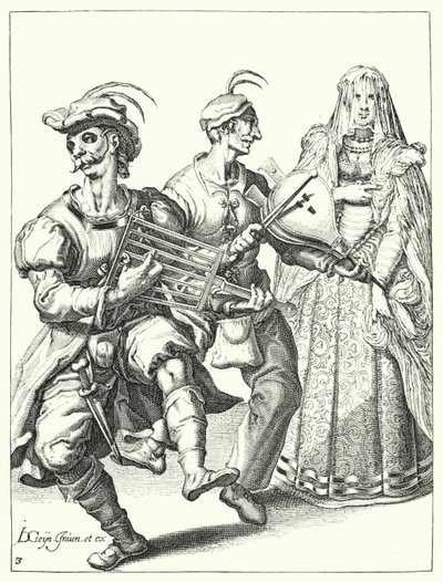 Mascarada (gravura) de Jacques II de Gheyn