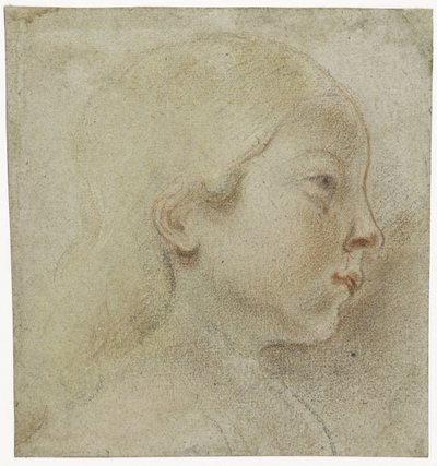 Cabeça da criança, à direita de Jacques Jordaens
