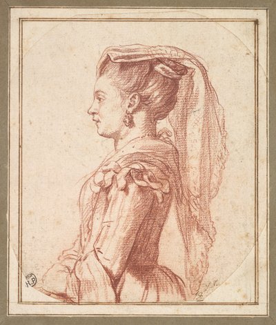 Uma jovem mulher de Frascati de Jacques Louis David