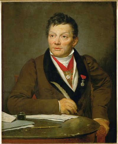 Alexandre Lenoir, fundador do Museu dos Monumentos Franceses ... de Jacques Louis David