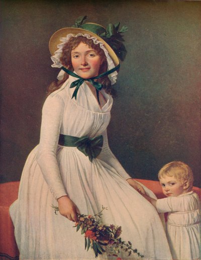 Emilie Pecoul, Madame Seriziat, 1795, 1914 de Jacques Louis David