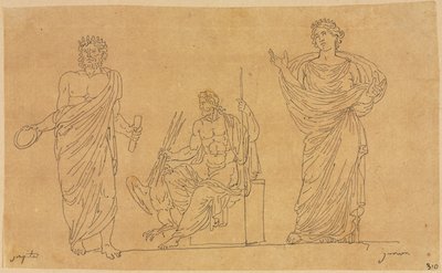 Deuses e Deusas de Jacques Louis David