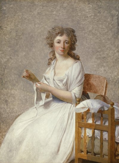 Madame de Pastoret e seu filho de Jacques Louis David
