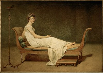 Mme Recamier nee Julie Bernard ... de Jacques Louis David
