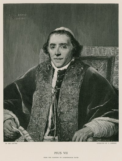 Papa Pio VII de Jacques Louis David