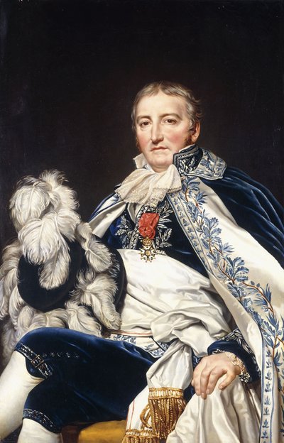 Retrato do Conde Francês de Nantes de Jacques Louis David
