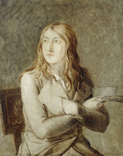 Retrato de um jovem; Retrato de um jovem, 1793 de Jacques Louis David