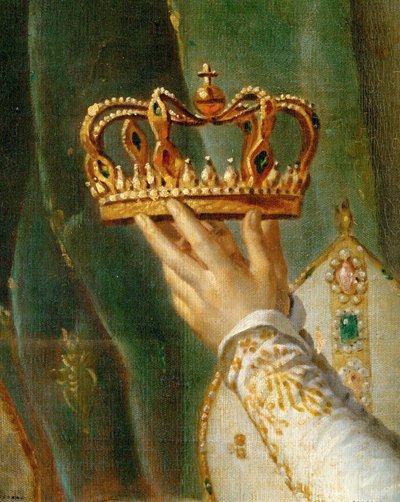 A coroação de Napoleão em Notre-Dame ... de Jacques Louis David