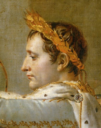 A coroação de Napoleão em Notre-Dame ... de Jacques Louis David