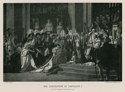 A coroação de Napoleão I de Jacques Louis David