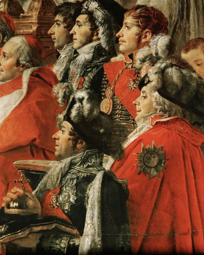 A coroação de Napoleão I ... de Jacques Louis David