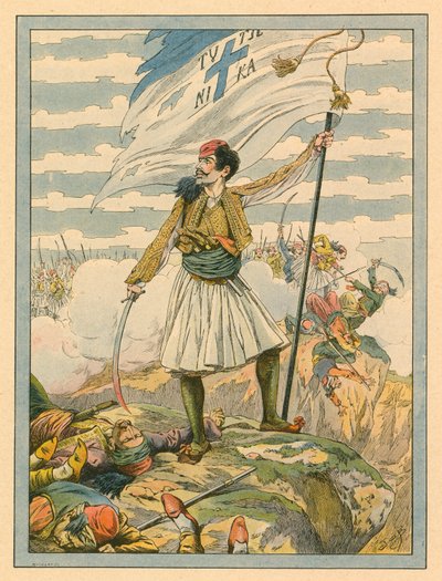 Grécia - canção nacional de Jacques Marie Gaston Onfray de Breville (Job)