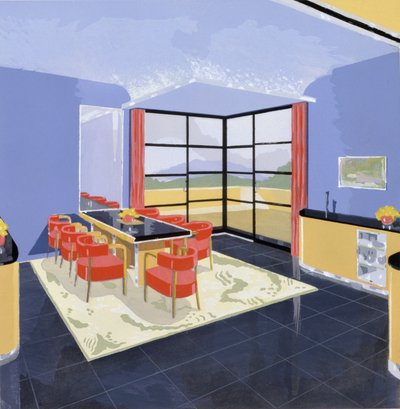 Sala de jantar de Jacques Meistermann