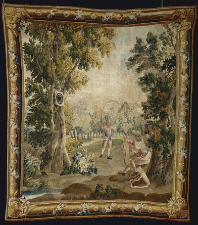 Tiro com arco, de Diversões Champêtres de Jacques Nicolas Julliard