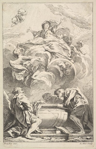A Assunção. de Jacques Philippe Le Bas