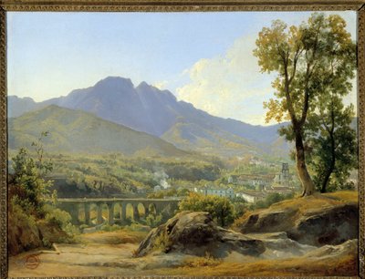 Paisagem, Vista de Villa Cava de Jacques Raymond Brascassat