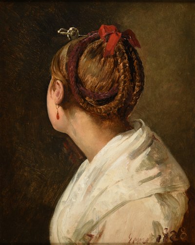 Jovem cabeça romana de Jacques Raymond Brascassat