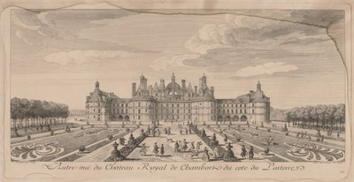 Chateau Chambord dos jardins. de Jacques Rigaud