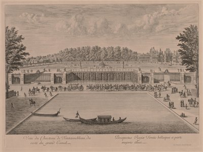 Chateau Fontainebleau do Grande Canal de Jacques Rigaud