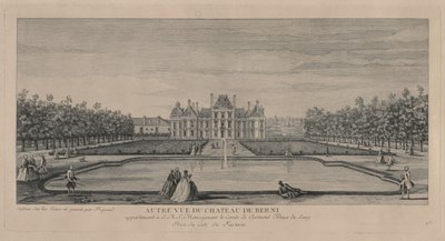 Castelo de Berny dos jardins. de Jacques Rigaud