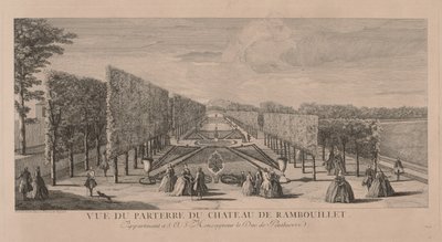 Jardim de Chateau Rambouillet. de Jacques Rigaud