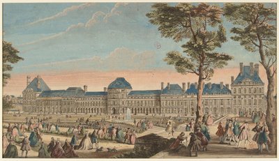 Os passeios do Palácio das Tulherias de Jacques Rigaud