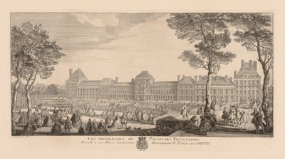 Passeios do Palais des Tuileries de Jacques Rigaud