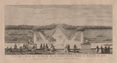 O castelo do canal em Rambouillet de Jacques Rigaud