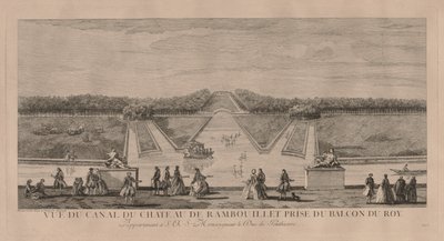 O castelo do canal em rambouillet. de Jacques Rigaud