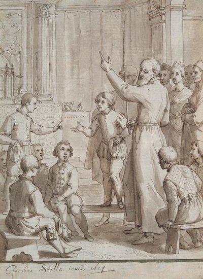 St. Philip como tutor de Jacques Stella