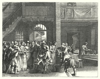 A Festa de Noivado (gravura) de Jacques Stella